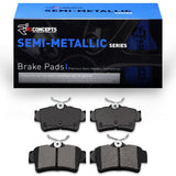 R1 94-04 Ford Mustang Rear Semi Met Brake Pads - 2311-0627-10