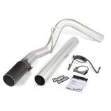 Banks Power 07-12 Dodge 6.7L SCLB-Mega Cab-SB Monster Exhaust Sys - SS Single Exhaust w/ Black Tip - 49764-B