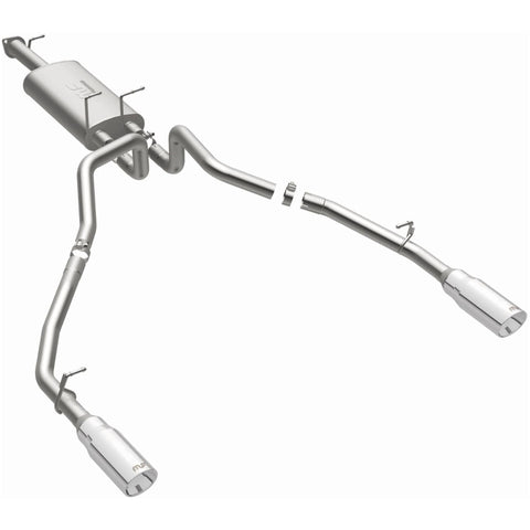 MagnaFlow 2019 Ram 1500 V8 5.7L (Excl. Tradesman) Polished 3in 409SS Cat-Back Exhaust System - 19429