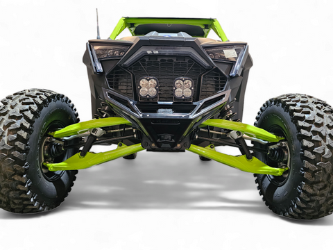 Elektric Offroad 2022-2025 Polaris Rzr Pro R/ Pro S/Turbo R Billet Front Winch Bumper Anodized Black - FWB610030