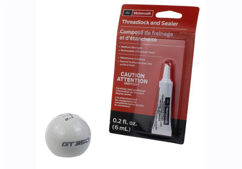 Ford Racing 15-19 Mustang GT350 White 6-Speed Shift Knob - M-7213-M8SW