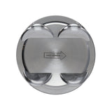 Manley 93-98 Toyota Supra Turbo (2JZGTE) 86.5mm +5mm Bore 9:1 Dish Piston Set with Ring - 609005CE-6