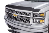 AVS 14-15 Chevy Silverado 1500 Aeroskin II Textured Low Profile Hood Shield - Black - 436062