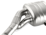 Akrapovic 13-17 Audi S6 Avant/Limousine (C7) Evolution Line Cat Back (Titanium) w/ Carbon Tips - S-AU/TI/6H