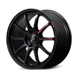 Gram Lights 57NR LIMITED II 18x7.5 +38 5-114.3 Semigloss Black Wheel w/ Black Cap/Stickers/Air Valve - WGN2T38ESB