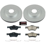 Power Stop 10-12 Ford Escape Front Z17 Evolution Geomet Coated Brake Kit - CRK5571