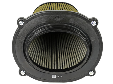 aFe Quantum Pro Guard 7 Air Filter Inverted Top - 5.5inx4.25in Flange x 9in Height - Dry PG7 - 72-91133