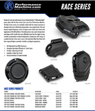 Performance Machine Derby Cover Race Series - Black Ops - 0177-2086-SMB