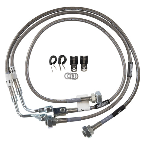 Russell Performance 05-06 GM Silverado/Sierra 1500 4WD with 6-7in lift Brake Line Kit - 695780