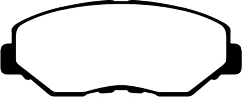 EBC 02-04 Honda CR-V 2.4 Greenstuff Front Brake Pads - DP61655