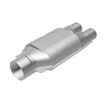 MagnaFlow Conv Univ 3inch/2inch Single/dual w/ O2 - 99047HM