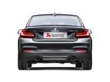 Akrapovic 16-17 BMW M240i (F22 F23) Evolution Line Cat Back (SS) w/ Carbon Tips (Req. Link Pipe) - MTP-BM/SS/4H