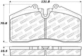 StopTech Street Touring ST-40 4 Piston Front Caliper Brake Pads - 308.06090