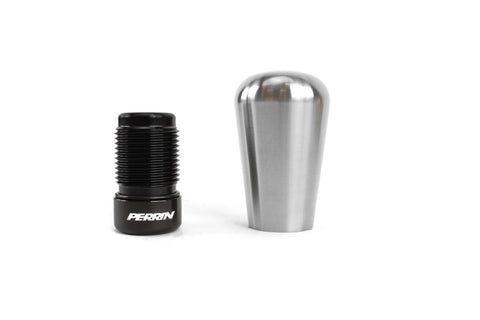 PERRIN 15-21 Subaru WRX / 2022 BRZ/GR86 6-Speed Brushed 1.80in Stainless Shift Knob Tapered - PSP-INR-133-7