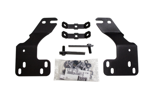Go Rhino 14-15 Chevy Silverado 1500 (Excl. Drvr Alrt Pkg) RC4 & RC3 LR Brackets - Tex. Blk - 561860TK