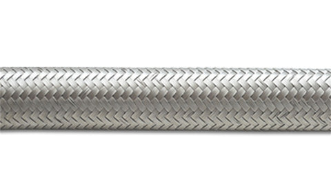 Vibrant -10 AN SS Braided Flex Hose (20 foot roll) - 11930
