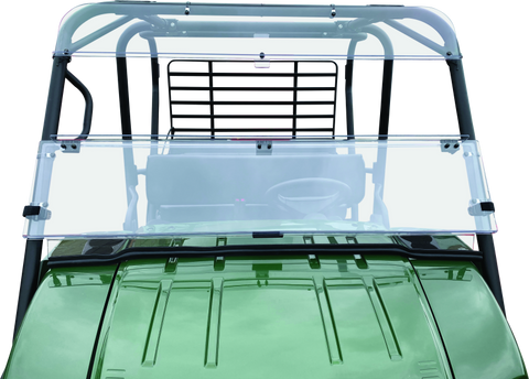 QuadBoss 09-22 Kawasaki KAF620M Mule 4010 4x4 Windbreak Folding Windshield - 375789