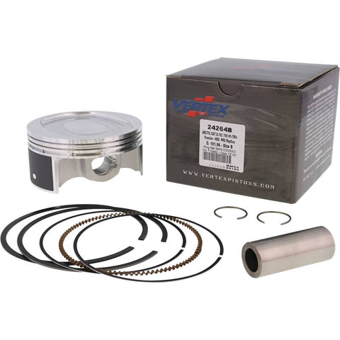 Vertex Piston 08-11 Arctic Cat 700 H1 EFI 700cc Forged Replica Piston Kit - 24264B