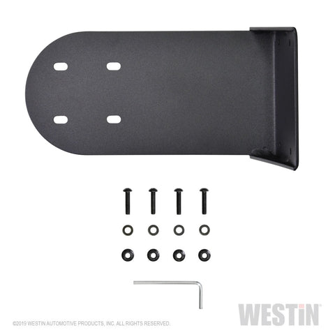 Westin 07-18 Jeep Wrangler JK / 18-22 Jeep Wrangler JL RotoPax Mount - Tex. Blk - 59-89025