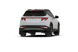 Rally Armor 22-24 Hyundai Tucson Black UR Mud Flap w/Red Logo - MF75-UR-BLK-RD