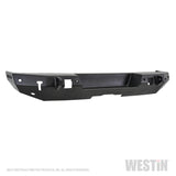 Westin 18-19 Jeep Wrangler JL WJ2 Rear Bumper w/  Sensors (Excl. Wrangler JK) - Textured Black - 59-82045