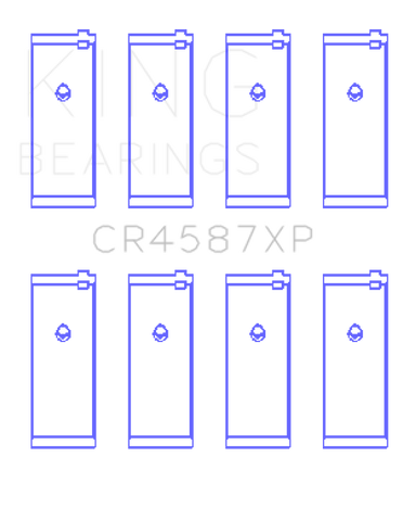 King Nissan SR20DET (GTiR FWD) 16V - (Size STD) Performance Rod Bearing Set - CR4587XP
