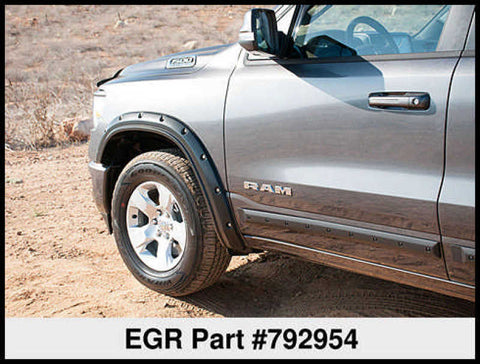 EGR 2019 RAM 1500 Bolt-On Style Fender Flares - Set - Black - 792954