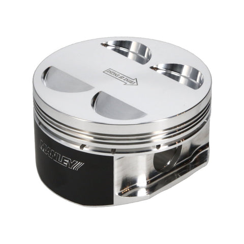 Manley 04+ Subaru WRX STi (EJ257) 75mm DE-STROKED 99.5mm STD Bore 9.8:1 Dish Piston Set with Rings - 621100C-4