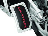 Kuryakyn Lighted Curved Vertical Side Mount License Plate Holder - 9251