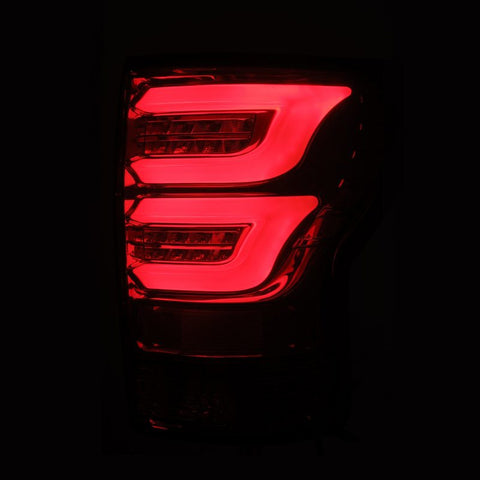 AlphaRex 07-13 Toyota Tundra PRO-Series LED Tail Lights Red Smoke - 670020