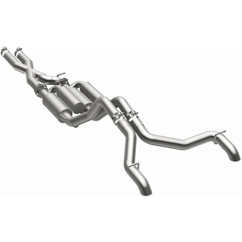 MagnaFlow Cat-Back 2021 Jeep Wrangler 6.4L Rock Crawler Series Dual Exit Stainless Exhaust - 19582