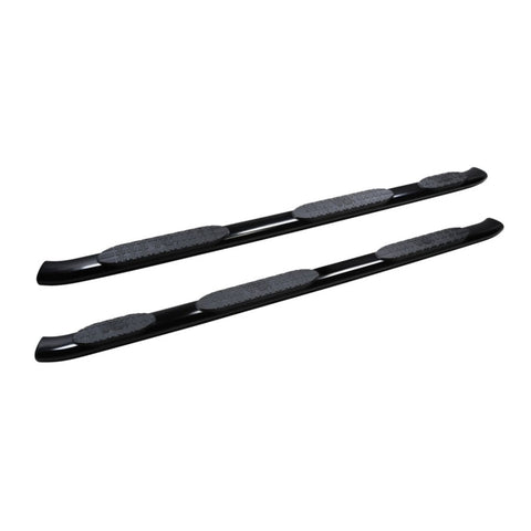 Westin 2019 Chevrolet Silverado Double Cab w/ 6.5in Bed PRO TRAXX 5 W2W Oval Nerf Step Bars - Black - 21-534715