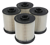 aFe ProGuard D2 Fuel Filter; GM Diesel Trucks 17-21; V8 6.6L L5P - 4 Pack - 44-FF023-MB