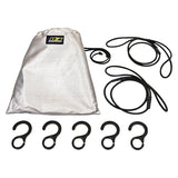 DEI Motorcycle Seat Shade w/Hooks/Straps/Storage Bag - 902328