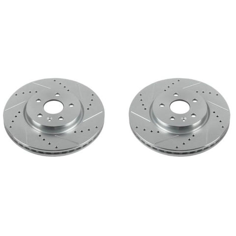 Power Stop 13-16 Chevrolet Trax Front Evolution Drilled & Slotted Rotors - Pair - AR82181XPR