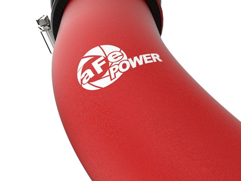 aFe BladeRunner 2-1/2 IN Aluminum Hot Charge Pipe Red 22-23 Subaru WRX H4-2.4L (t) - 46-20668-R