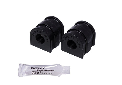 Energy Suspension 06-10 VW Passat (Incl. Wagon)/16+ VW Passat Black 20.7mm Rear Sway Bar Bushing Set - 15.5110G