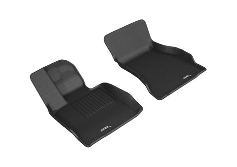 3D MAXpider 2018-2019 BMW 6 Series Gran Turismo Kagu 1st Row Floormat - Black - L1BM09111509