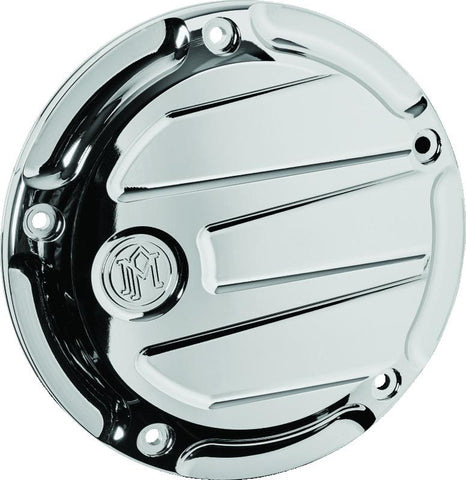 Performance Machine Derby Cover Scallop - Chrome - 0177-2075M-CH