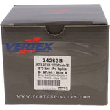 Vertex Piston 05-11 Arctic Cat 650 H1 4x4 650cc Forged Replica Piston Kit - 24263B