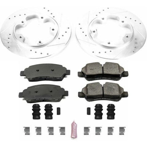 Power Stop 15-19 Ford Transit-150 Rear Z23 Evolution Sport Brake Kit - K7145