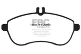 EBC 12-14 Mercedes-Benz C250 (W204) 1.8 Turbo Ultimax2 Front Brake Pads - UD1340