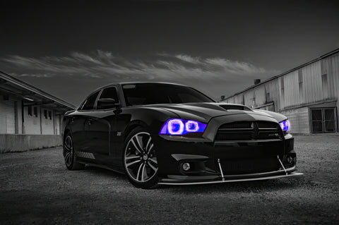 Oracle 11-14 Dodge Charger Dynamic Headlight Halo Kit - ColorSHIFT - Dynamic - 2234-332