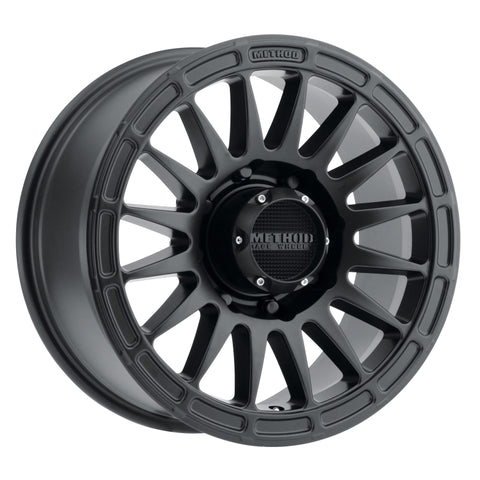 Method MR314 17x8.5 0mm Offset 8x6.5 130.81mm CB Matte Black Wheel - MR31478580500