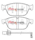 DBA 16-18 Audi A8 (w/380mm Front Rotor) 4.0L Front XP Performance Brake Pads - DB15099XP
