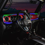 ORACLE Lighting Jeep Wrangler JL / Gladiator JT ColorSHIFT Fiber Optic LED Interior Kit - 4236-333