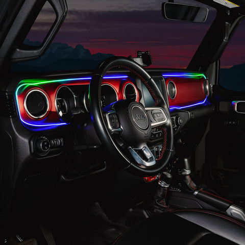 ORACLE Lighting Jeep Wrangler JL / Gladiator JT ColorSHIFT Fiber Optic LED Interior Kit - 4236-333