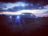Oracle Pre-Installed Lights 7 IN. Sealed Beam - White Halo - 6905-001