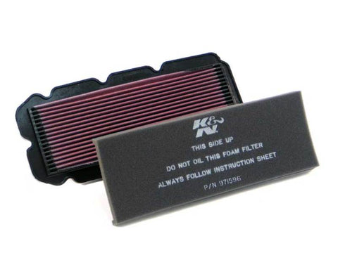 K&N 97-00 Honda GL 1500CT / 97-03 1500C / 99-01 1500 Replacement Air Filter - HA-1596