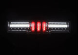 AlphaRex 21-24 Toyota GR86 / 21-24 Subaru BRZ NOVA-Series Prismatic LED Fourth Brake Light - Chrome - 220060